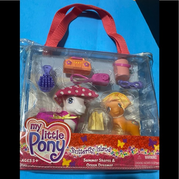 MY LITTLE PONY G3 NWT VTG 2004 BUTTERFLY ISLAND SUMMER...